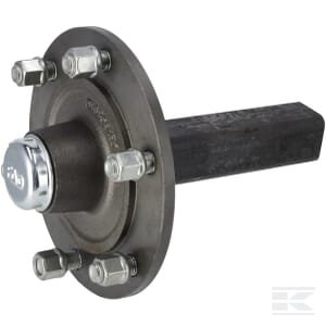 Nestabdoma stebulės ašis 50x200mm (160/205/6) A506002