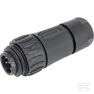 Kištukas 7 kontaktų, vyriškas, ISO 11786 AMHT3104001