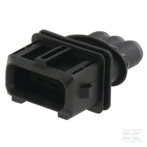 Kištuko korpusas 3 kontaktų, vyriškas, JT AMP19625811