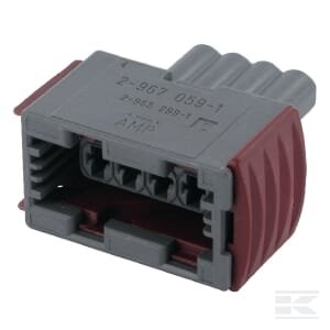 Kištuko korpusas 4 kontaktų moteriškas AMP-SAAB AMP29670591