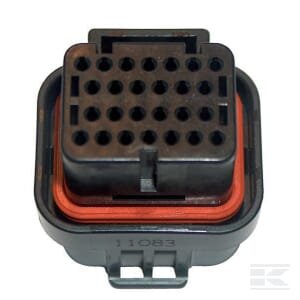 Kištuko korpusas 26 kontaktų moteriškas Superseal AMP314372907