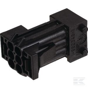 Kištuko korpusas 6 kontaktų vyriškas SAAB AMP9623491