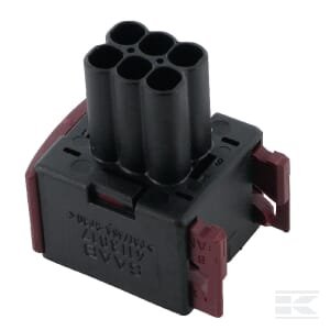 Kištuko korpusas 6 kontaktų moteriškas JPT AMP9632121