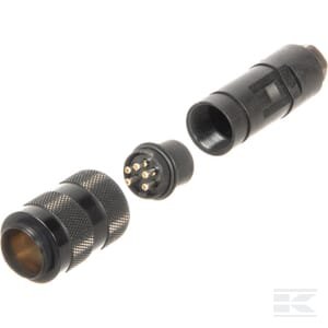 5 kontaktų vyriška jungtis BI72305M