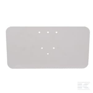 Numerio lentelė 240x130 mm PVC BK41514