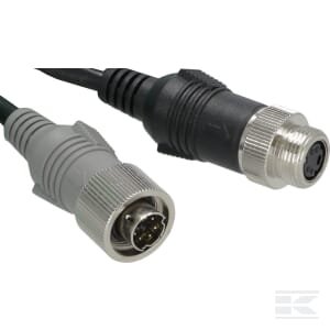 Adapteris 6p vyriškas su fiksatoriumi - 4p moteriškas su fiksatoriumi CAS66146