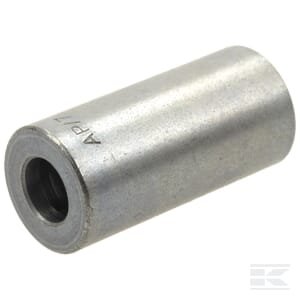 Įvorė (ferrulė) Ø12x25 mm DN10.5, plieninė, cinkuota, balta pasivacija (Kramp) CLPH04