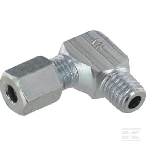 Kampinė jungtis su išoriniu sriegiu (male stud elbow) CLWEV4LLM125K