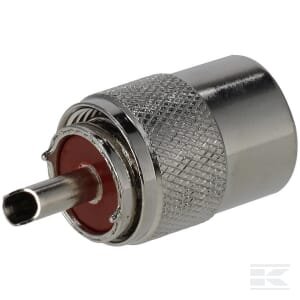 UHF koaksinė jungtis RG59 (vyriška) COUHF59