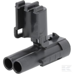 Kištuko korpusas 2 kontaktų, vyriškas, WP DE12010973