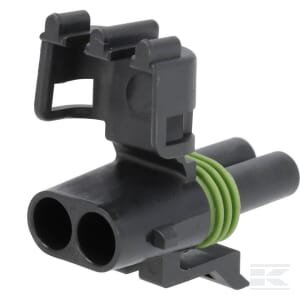 Kištuko korpusas 2 kontaktų, moteriškas, WP DE12015792