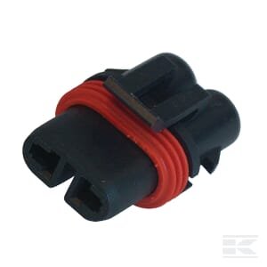 Kištuko korpusas 2 kontaktų, moteriškas, HDL PG13 DE12020599