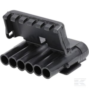 Kištuko korpusas 6 kontaktų, vyriškas, WP DE12020786