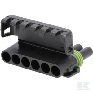 Kištuko korpusas 6 kontaktų, moteriškas, WP DE12020926