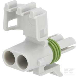 Kištuko korpusas 2 kontaktų, moteriškas, WP DE12103784