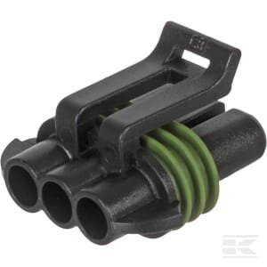 Kištuko korpusas 3 kontaktų, moteriškas, MP150S DE12131792