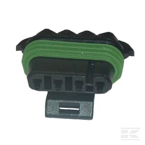 Kištuko korpusas 4 kontaktų, moteriškas, MP150S DE12162144