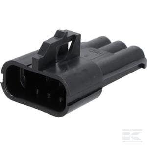 Korpusas vyriškas 3 kontaktų DE15300003