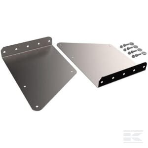 Karštai cinkuoti plieniniai laikikliai su tvirtinimo komplektu DK88532