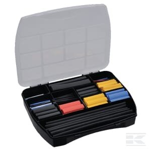 Termo susitraukiančių žarnelių rinkinys, 124 vnt. DP0053