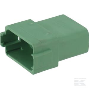 Kištuko korpusas 12 kontaktų, vyr. DT DSDT0412PC