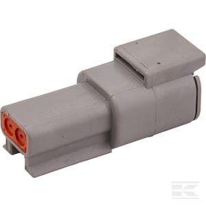 Kištuko korpusas moteriškas, 0.2-1mm², 2 kontaktų, Deutsch DSDTM042P