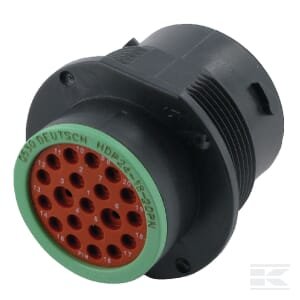 Panelinis lizdas 20 kontaktų vyriškas HDP20 DSHDP241820PN