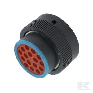 Jungties korpusas 16 kontaktų moteriškas HDP20 DSHDP262416SE