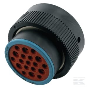 Kištuko korpusas 19 kontaktų moteriškas HDP20 DSHDP262419SE