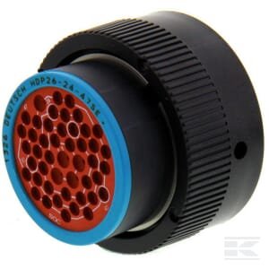 Panelinis lizdas 47 kontaktų vyriškas HDP20 DSHDP262447PE