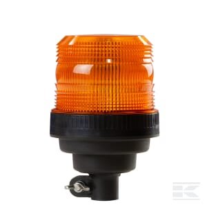 Švyturėlis LED, 12-24V, geltonas, lankstus stiebas, ECCOLED BRONZE, ECCO EB5012A