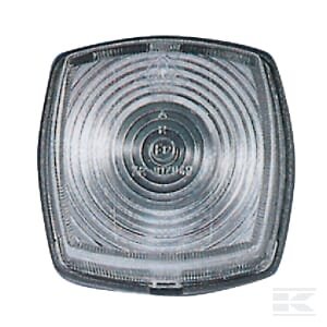 Lempos stikliukas, skaidrus 62x62mm, LH/RH, Geka EPL62