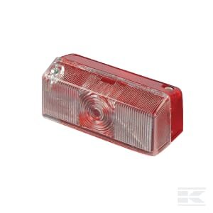 Lempos stikliukas, raudonas/baltas, LH/RH, Geka ESPL391