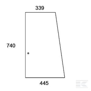Šoninis slankiojamas langas F281505350011N