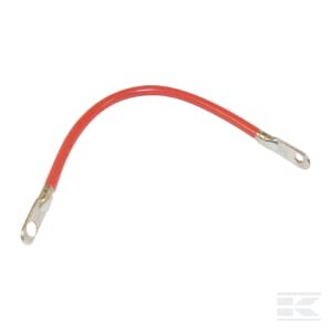 Akumuliatoriaus laidas Ø6/11mm, 12" (30.5cm) raudonas FGP012068