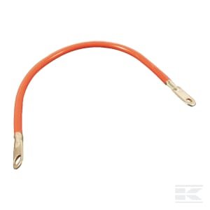 Akumuliatoriaus laidas Ø7mm, 16" (40.6cm) raudonas FGP012073