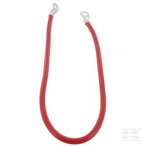 Akumuliatoriaus laidas Ø7mm, 20" (+) raudonas FGP012075