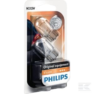 Lemputė W21/5W 12V 21/5W W3x16q, Philips GL12066B2
