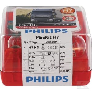Lempučių komplektas 24V, Philips GL55555SKMDKM