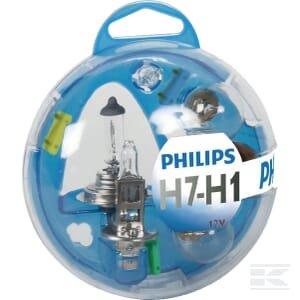 Halogeninių lempučių komplektas 12V, Philips GL55720EBKM