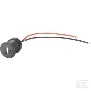 USB lizdas su LED GSM049