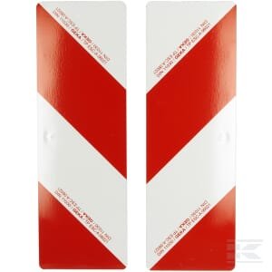 Įspėjamųjų ženklų komplektas 423x141 mm 423X141