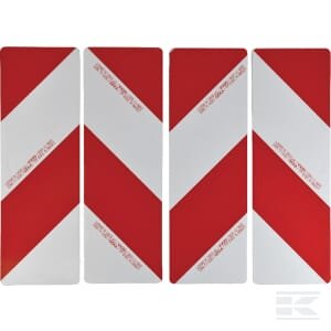 Įspėjamųjų ženklų komplektas 423x141 mm K1K24