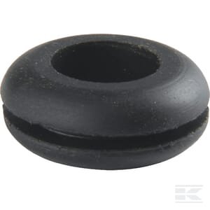 Kabelio įvorė, 12x19.5x4mm, atvira iš 2 pusių KB2312