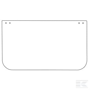 Priekinis stiklas apatinė dalis D10302