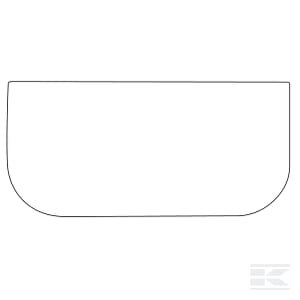 Priekinis apatinis stiklas D20070