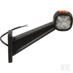 Gabaritinis žibintas RH LED, 12/24V, raudona/balta/geltona, tvirtinamas varžtais, Britax L450220LMV