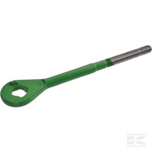 Viršutinė kėlimo traukės šakutė (galas), tinka John Deere L78571GP