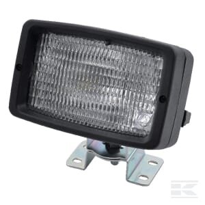 Darbinė lempa halogeninė, 55W, stačiakampė, 12V, skaidri, tvirtinama varžtais, 145mm LA02001