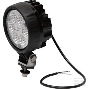 Darbinė lempa LED, 24W, 1500lm, apvali, 10/30V, Ø117mm, Flood, 6 LED, Kramp LA10009